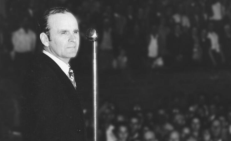 William Marrion Branham på møte Filmen "Dypet kaller på dypet" vises ulike steder i hele 2026